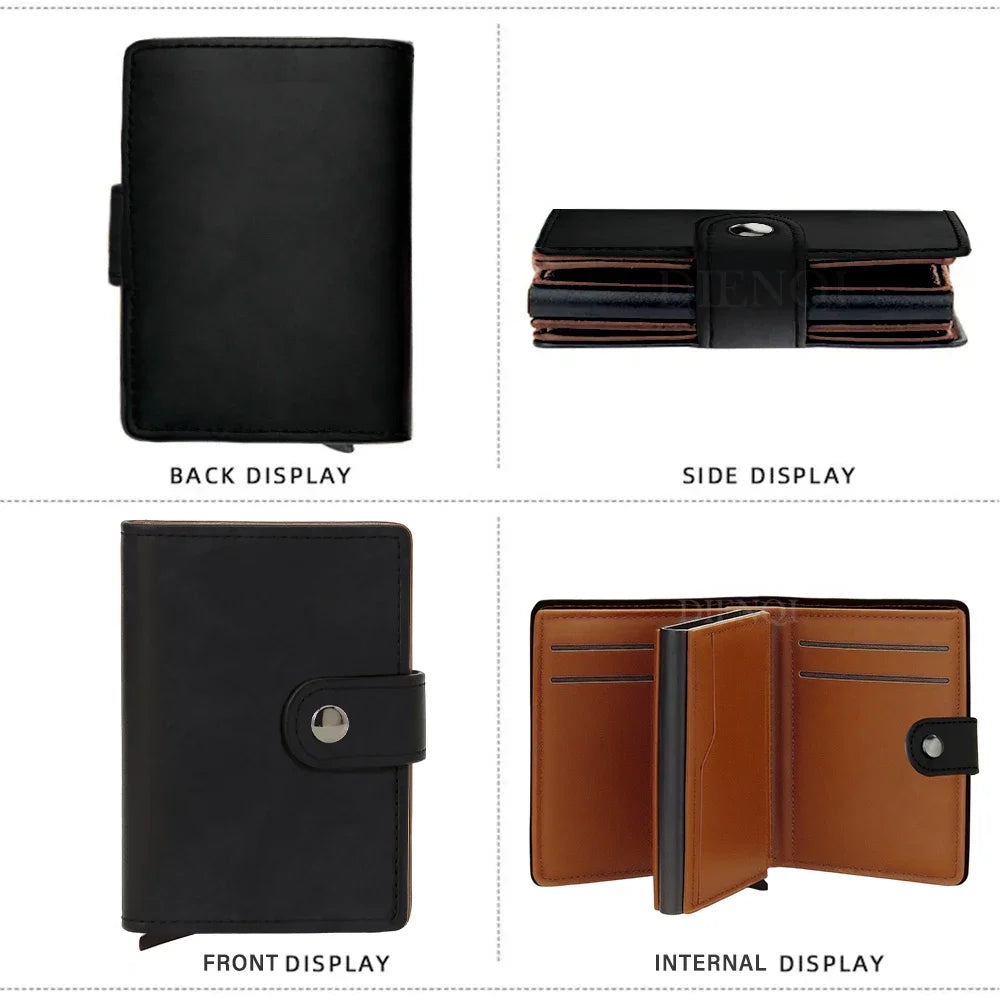 Zenevoa™ Elite Slim RFID-Blocking Leather Cardholder